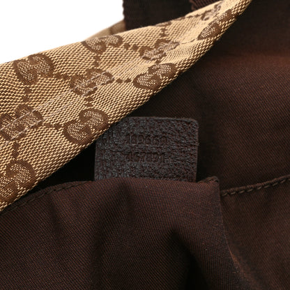 Gucci GG Monogram Medium Handle Vertical Tote Bag Dark Brown 7 of 13
