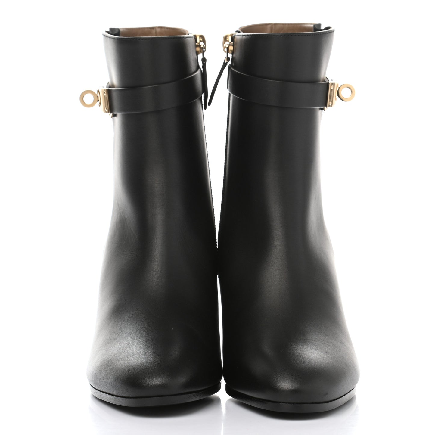Calfskin Saint Germain Ankle Boots 37 Black