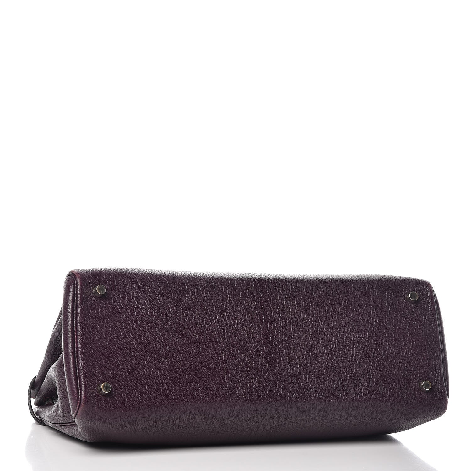 Hermes Chevre de Coromandel Cabana Tote Raisin 4 of 14
