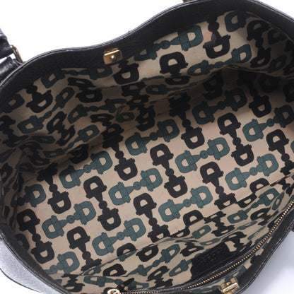 Gucci Leather Hasler Tote Black 7 of 7