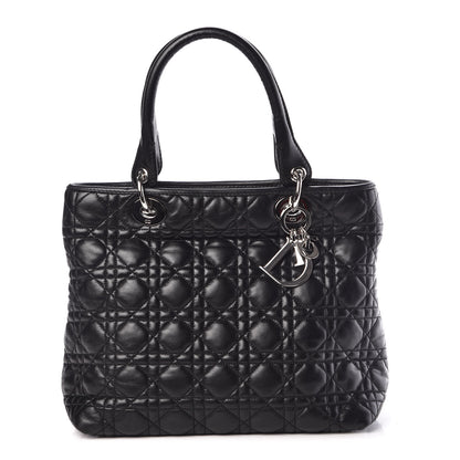 Christian Dior Lambskin Cannage Medium Soft Lady Dior Black 1 of 11