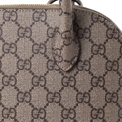 Balenciaga X GUCCI GG Supreme Monogram Small Ville Top Handle Beige Ebony 7 of 10