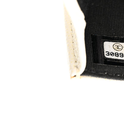 Chanel Caviar Quilted My Everything Belt Flap Card Holder White 8 of 12