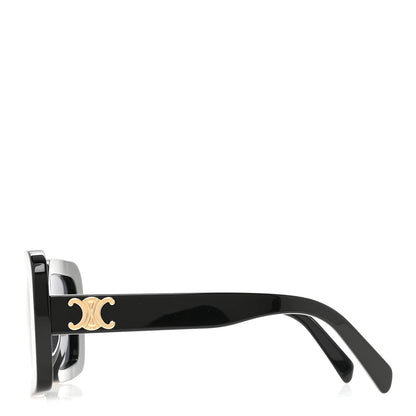 Celine Acetate Triomphe 01 Sunglasses CL 40304U Black 3 of 8