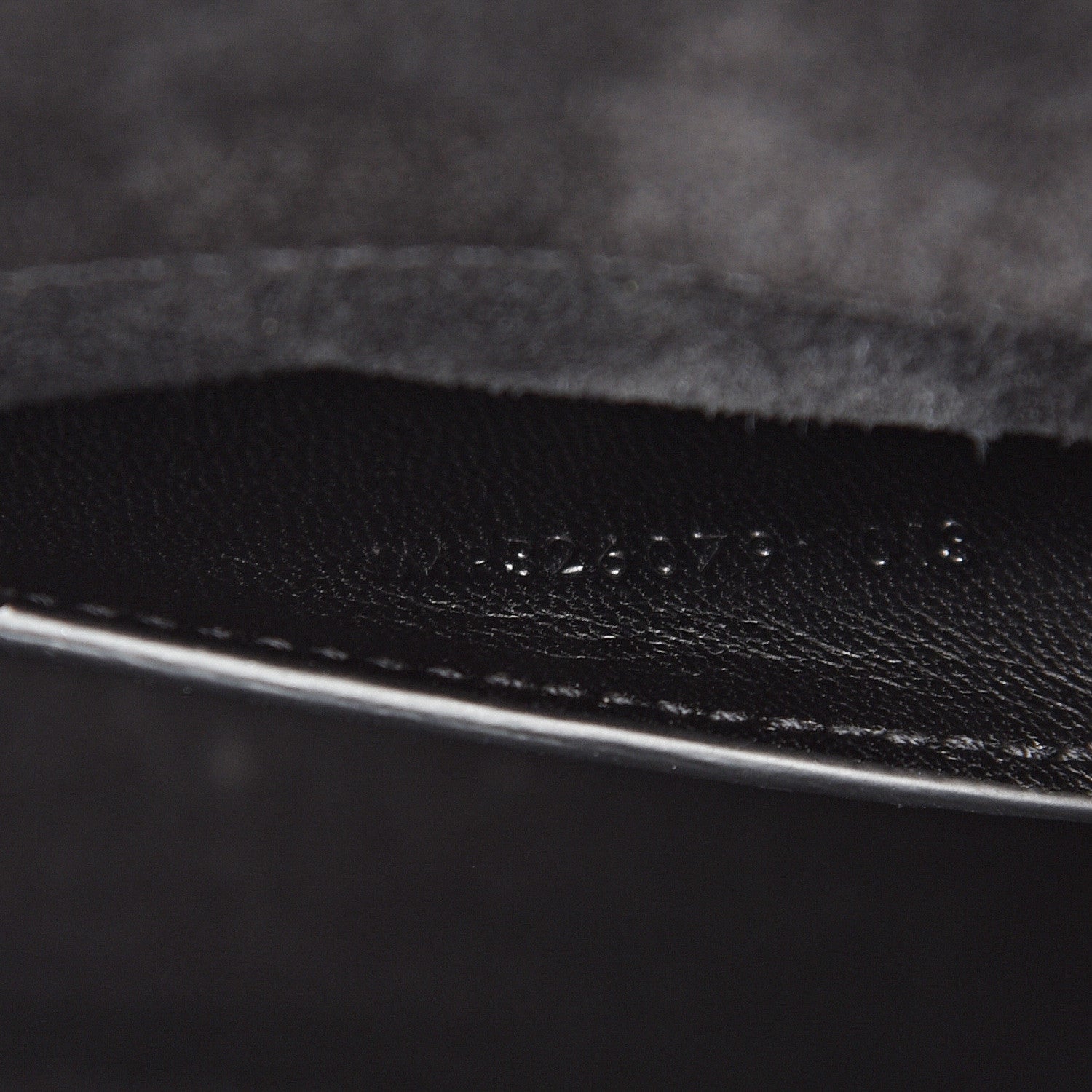 Saint Laurent Grain De Poudre Monogram Cassandre Clutch Black 6 of 9