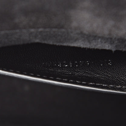 Saint Laurent Grain De Poudre Monogram Cassandre Clutch Black 6 of 9