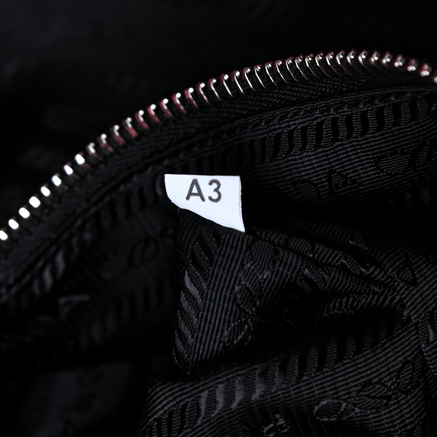 Prada Terry Cloth Tote Bag Petalo Black 8 of 9