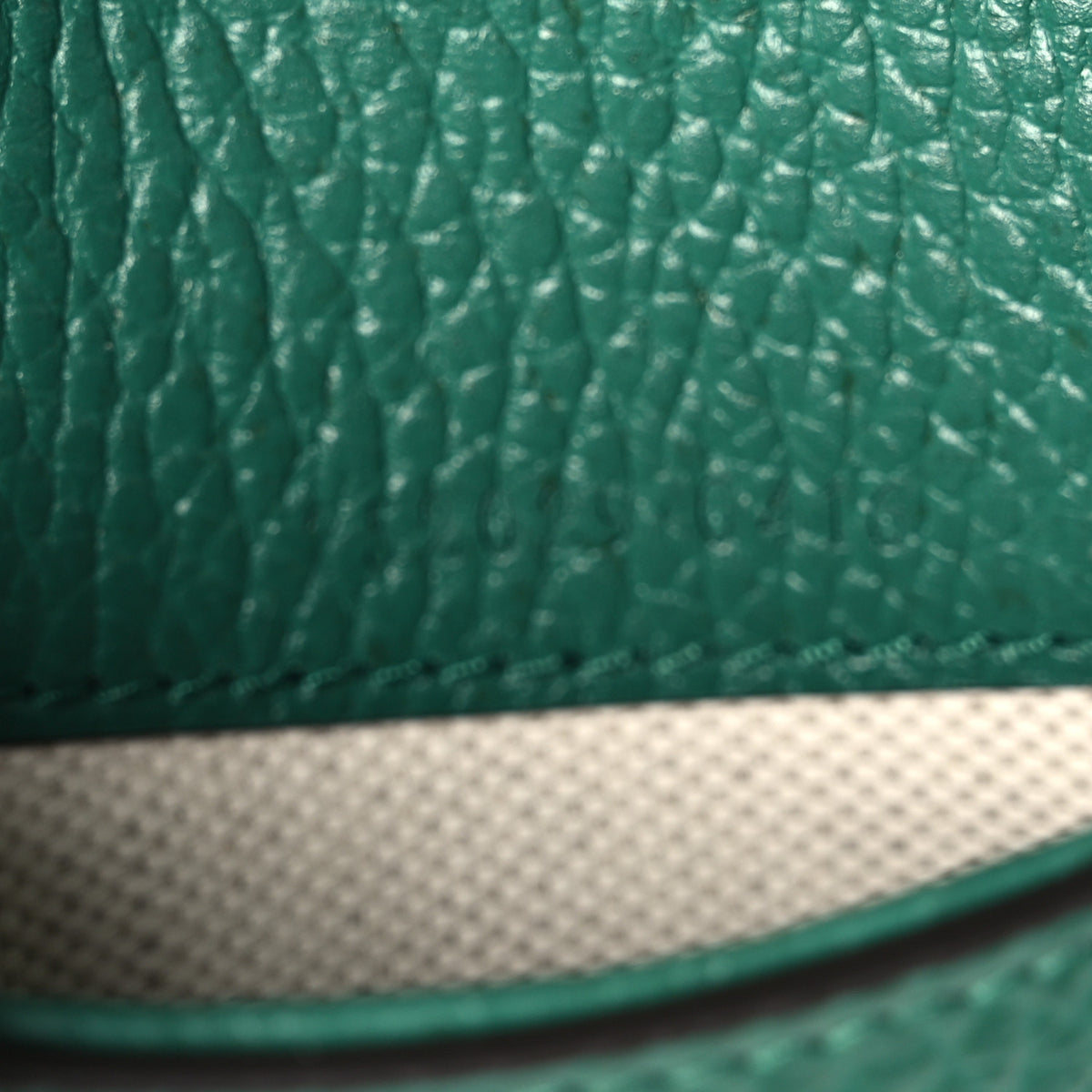 Gucci Dollar Calfskin Crystal Mini Dionysus Top Handle Bag Emerald 7 of 10