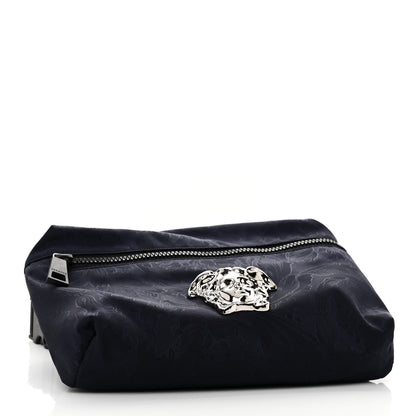 Versace Jacquard Barocco Medusa Belt Bag Blue 4 of 9