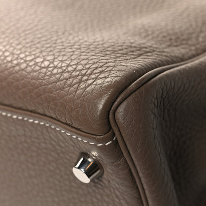 Hermes Togo Kelly Retourne 32 Etoupe 12 of 13