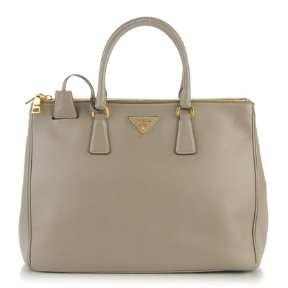 Prada Saffiano Medium Galleria Double Zip Tote Argilla 1 of 9