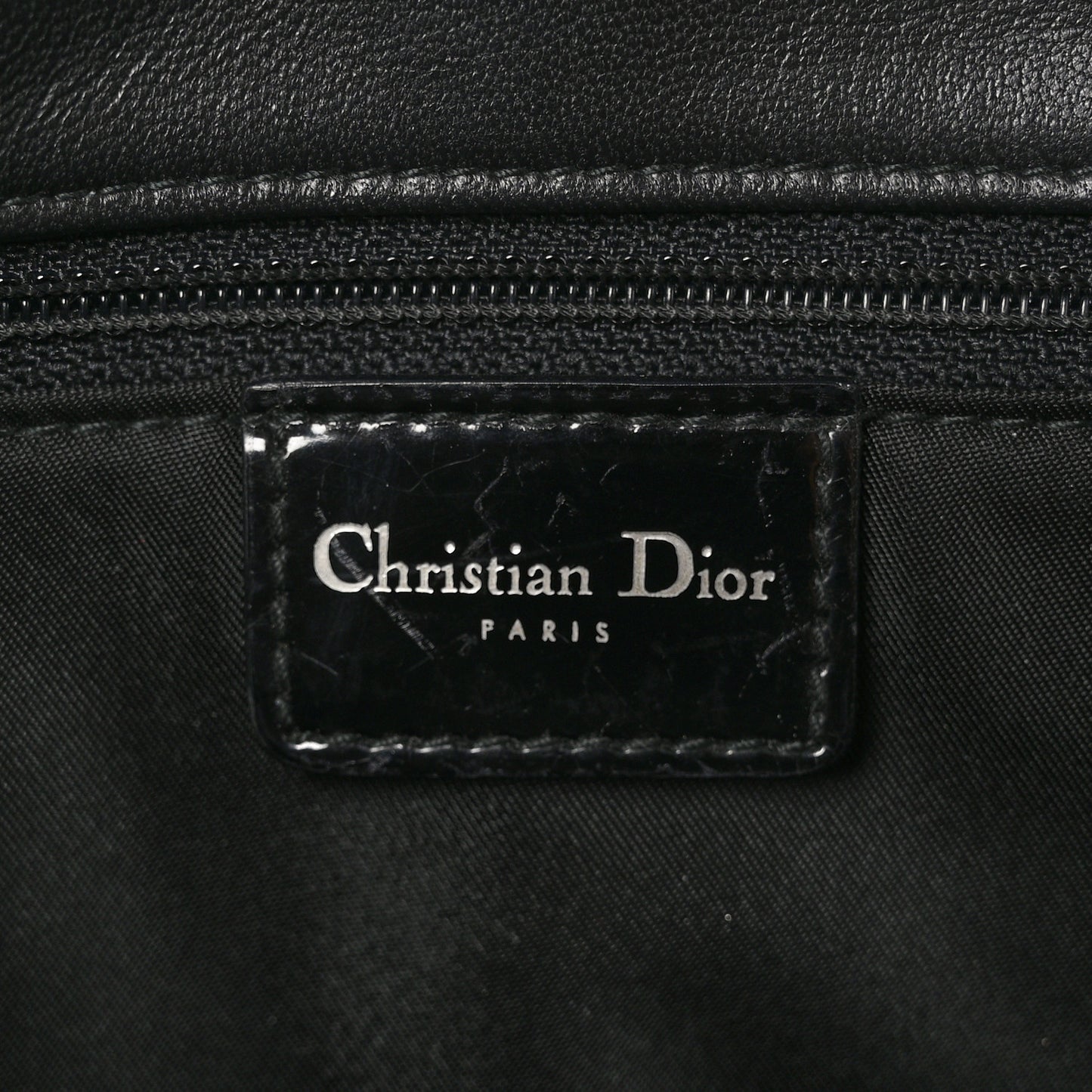 Lambskin Cannage Flap Shoulder Bag Black