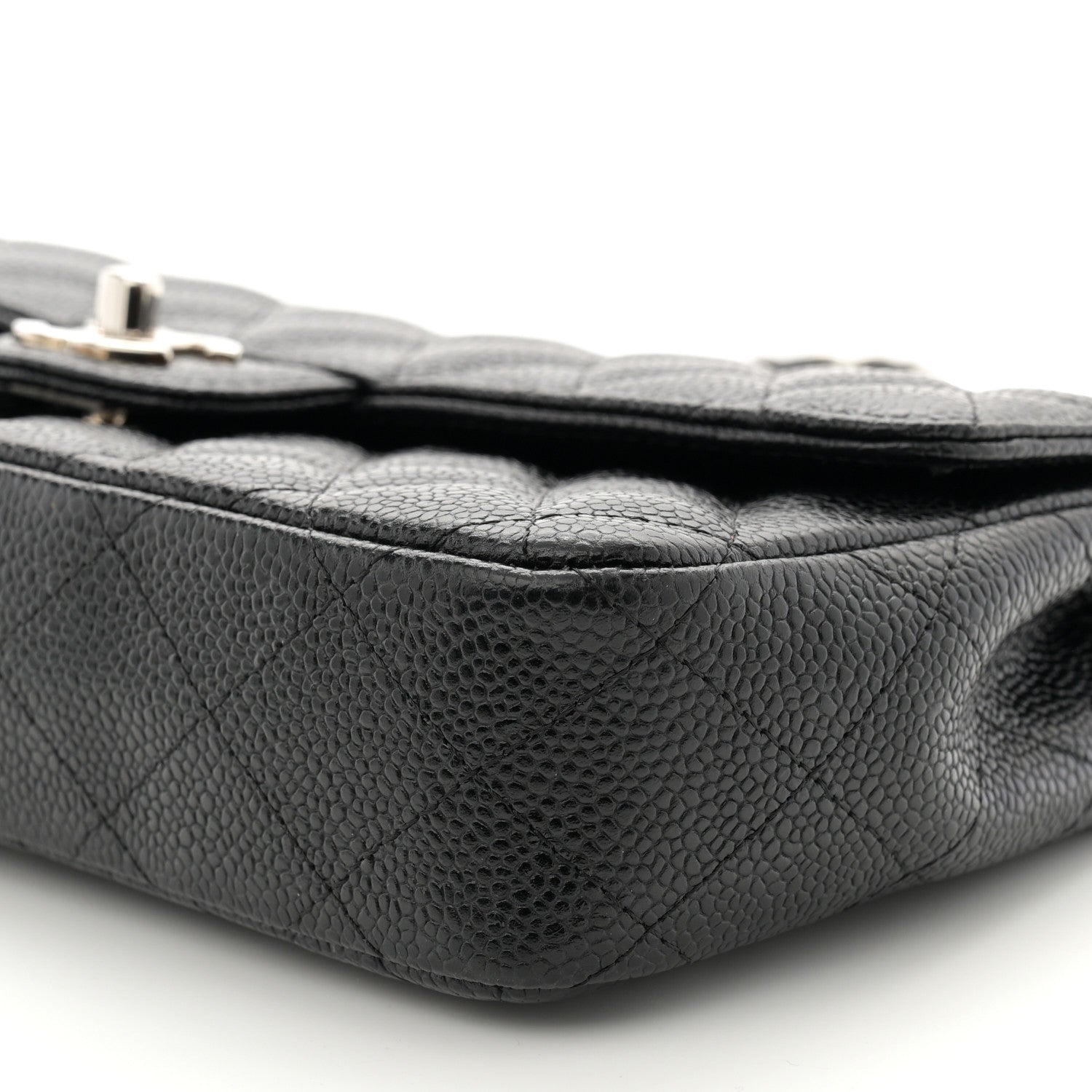 Chanel Caviar Quilted East West Flap Black 10 of 10