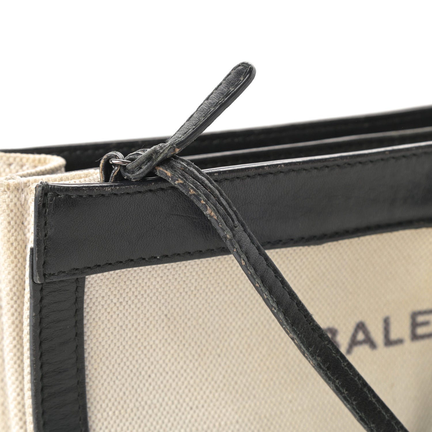 Balenciaga Cotton Canvas Pochette Crossbody Bag Black 15 of 16