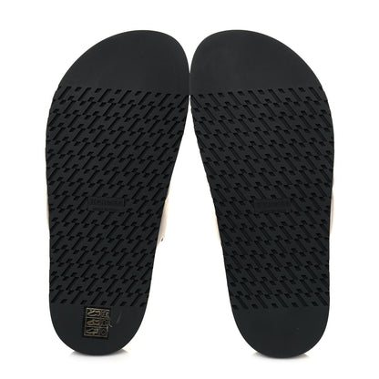 Hermes Nappa Extra Sandals 38.5 Gris Argent 5 of 8