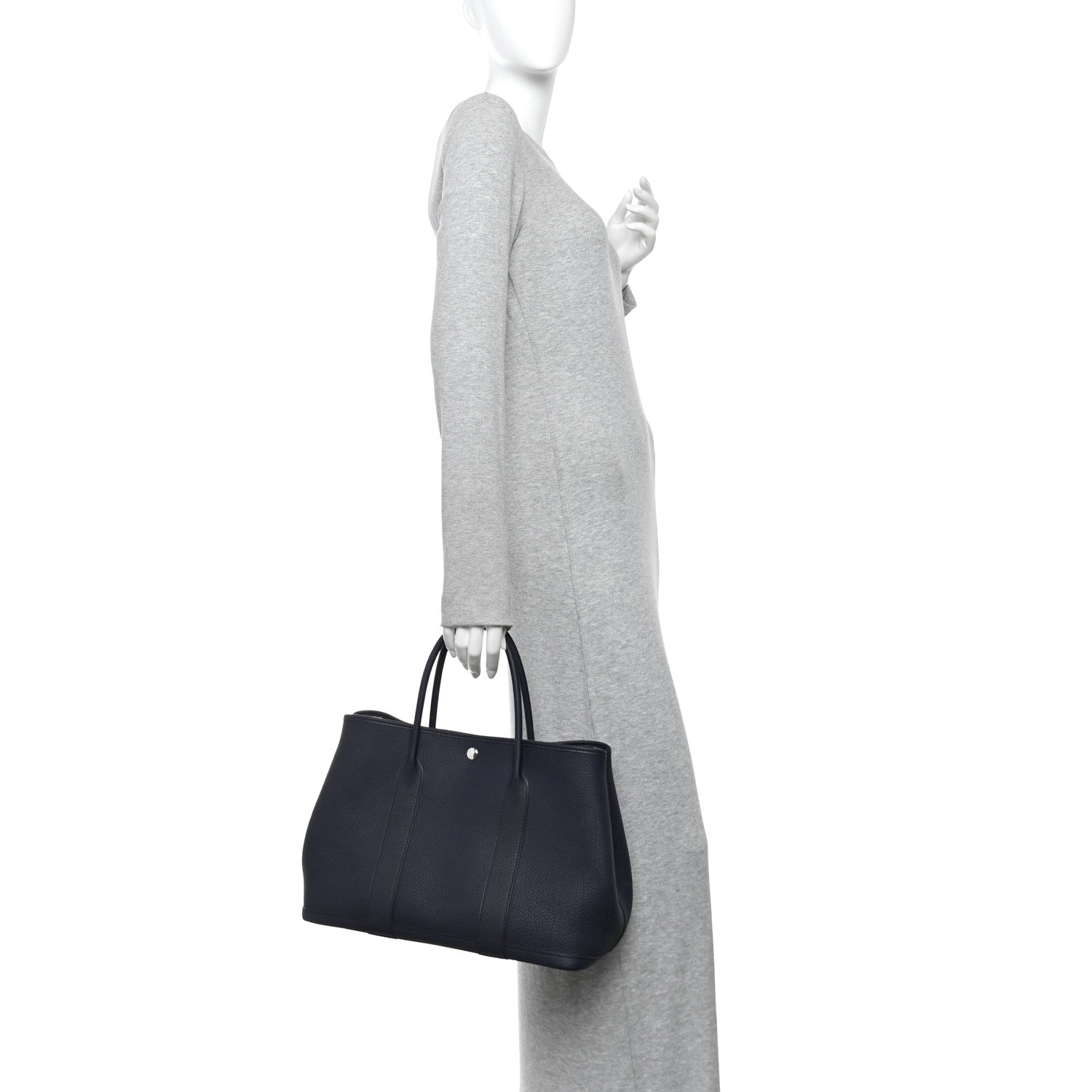 Hermes Negonda Garden Party Tote 36 MM Bleu Nuit 2 of 9