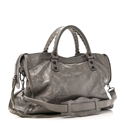 Balenciaga Agneau Classic Hardware City Gris Pyrite 4 of 11