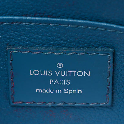 Louis Vuitton Epi Cosmetic Pouch Cyan 6 of 9