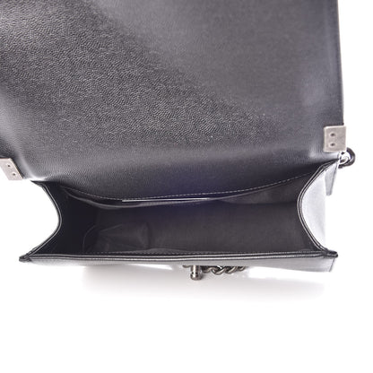 Chanel Caviar Quilted Medium Boy Flap Black 5 of 8