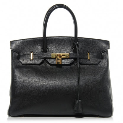 Hermes Ardennes Birkin 35 Black 1 of 9