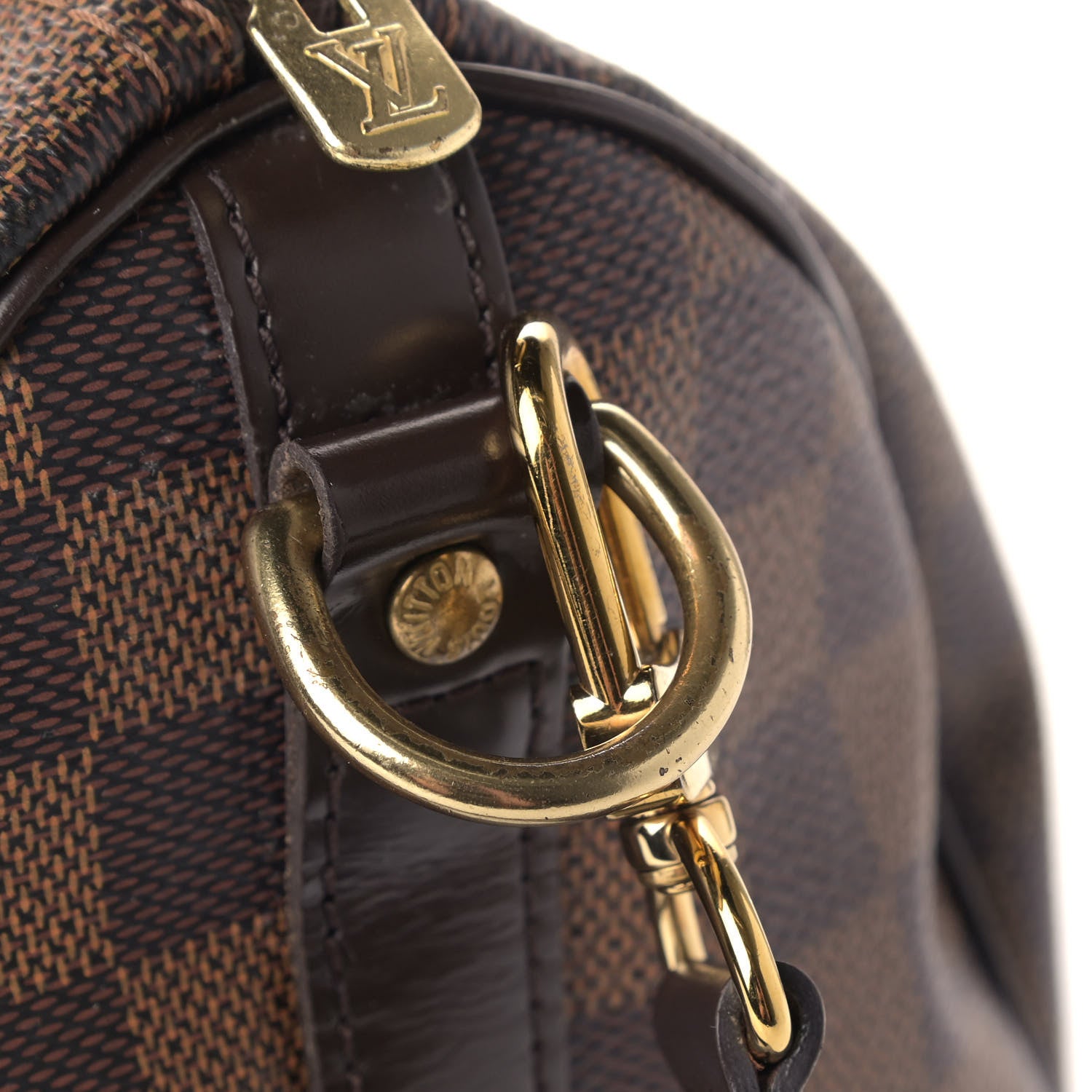Louis Vuitton Damier Ebene Speedy Bandouliere 25 5 of 9