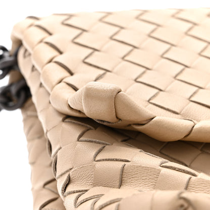 Bottega Veneta Nappa Intrecciato Small Olimpia Shoulder Bag Mink 12 of 14