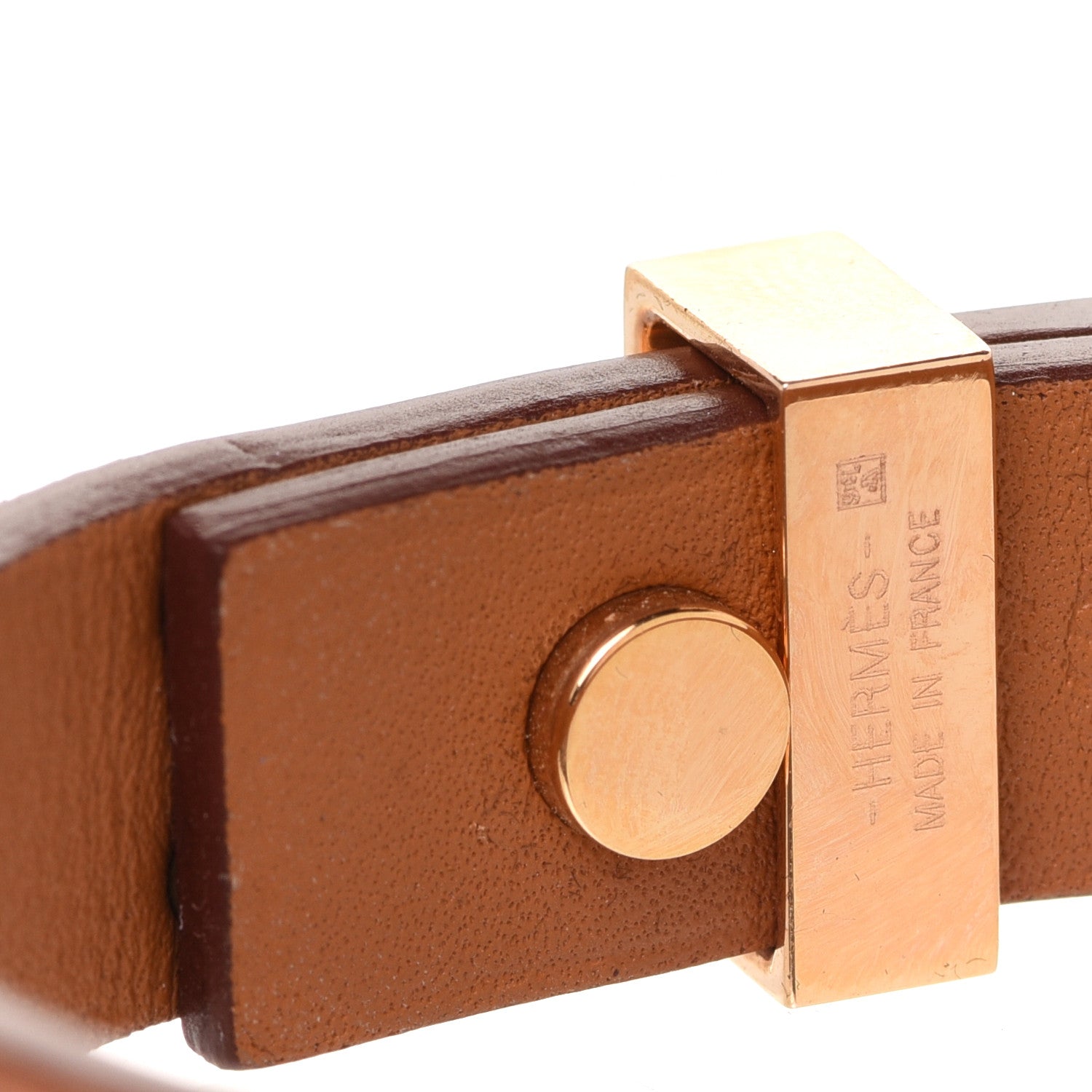 Hermes Swift Mini Dog Carrees Bracelet T2 Gold 4 of 7