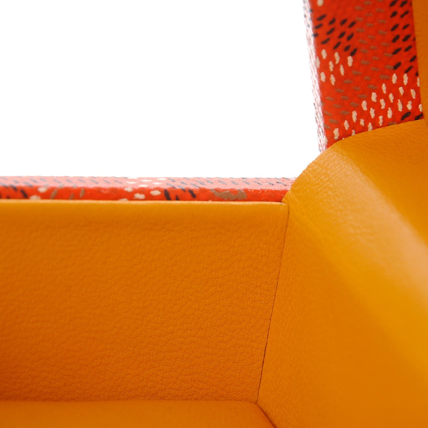Goyardine Regence Mini Trunk Orange
