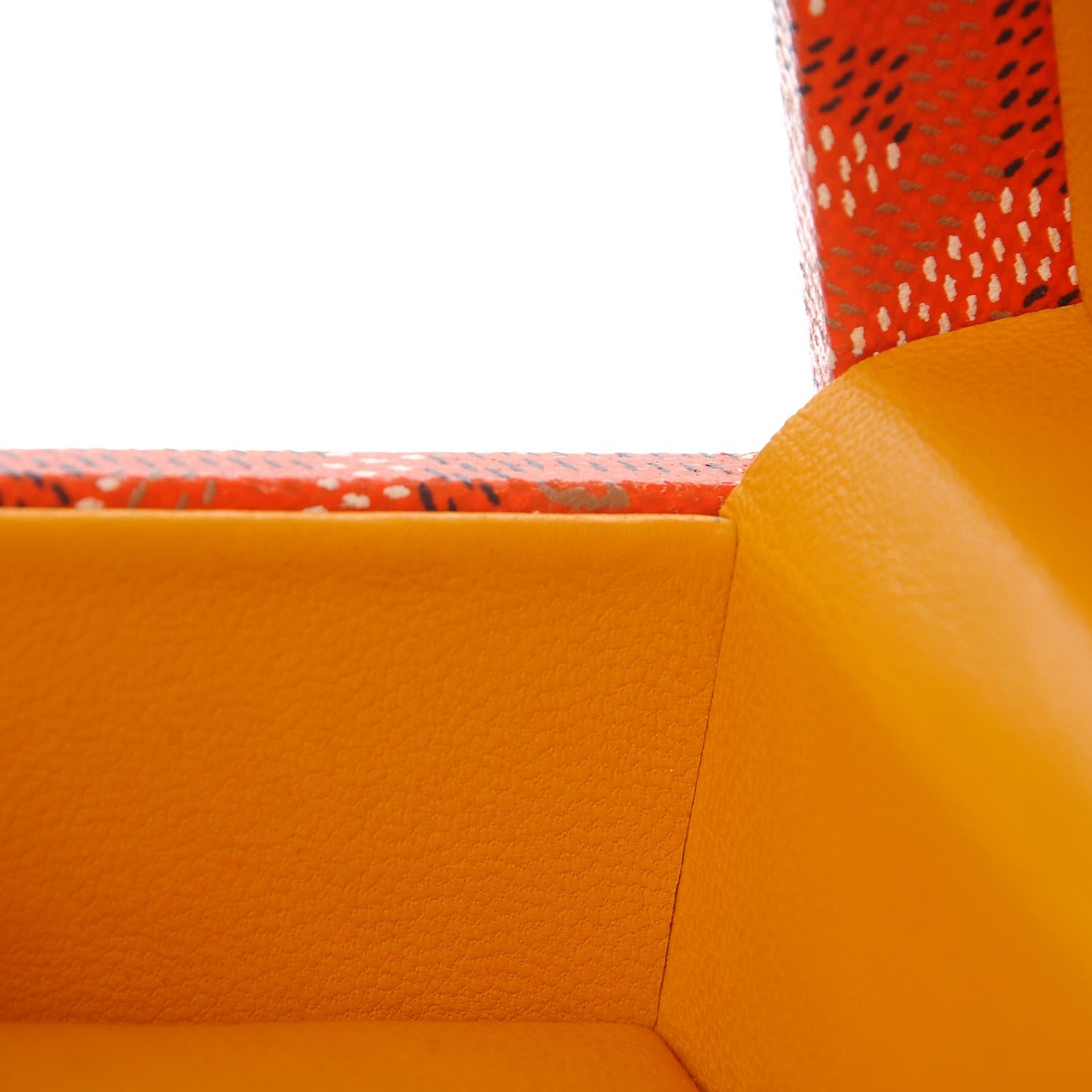 Goyard Goyardine Regence Mini Trunk Orange 8 of 9