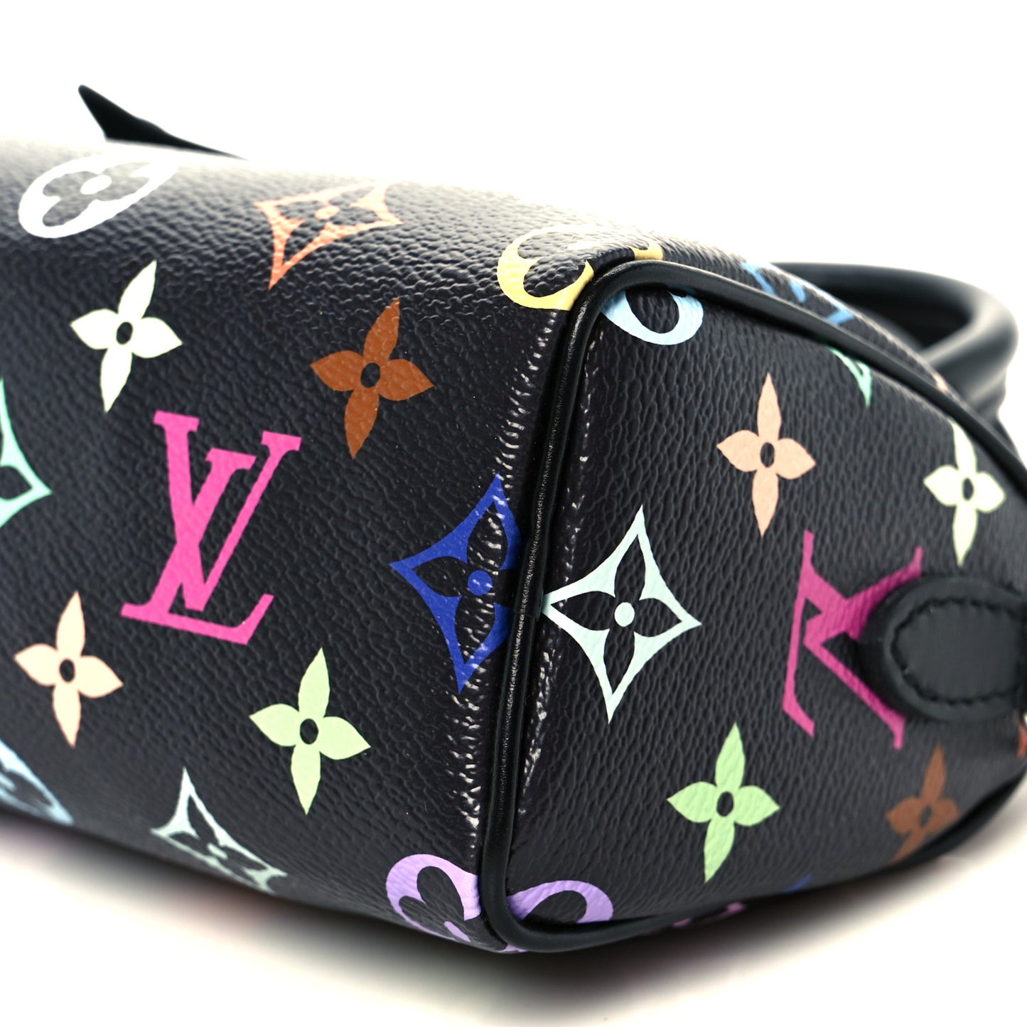 LV X TM Monogram Multicolor Nano Speedy Black