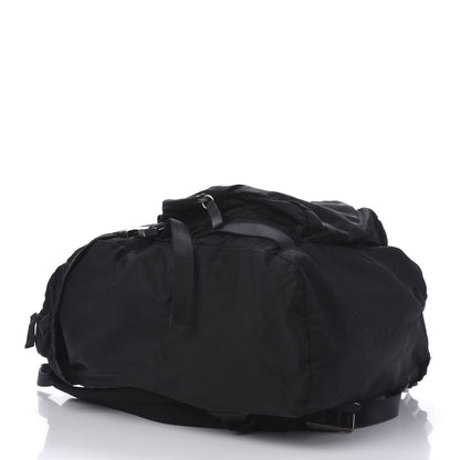 Prada Tessuto Nylon Montagna Double Buckle Backpack Black 3 of 15