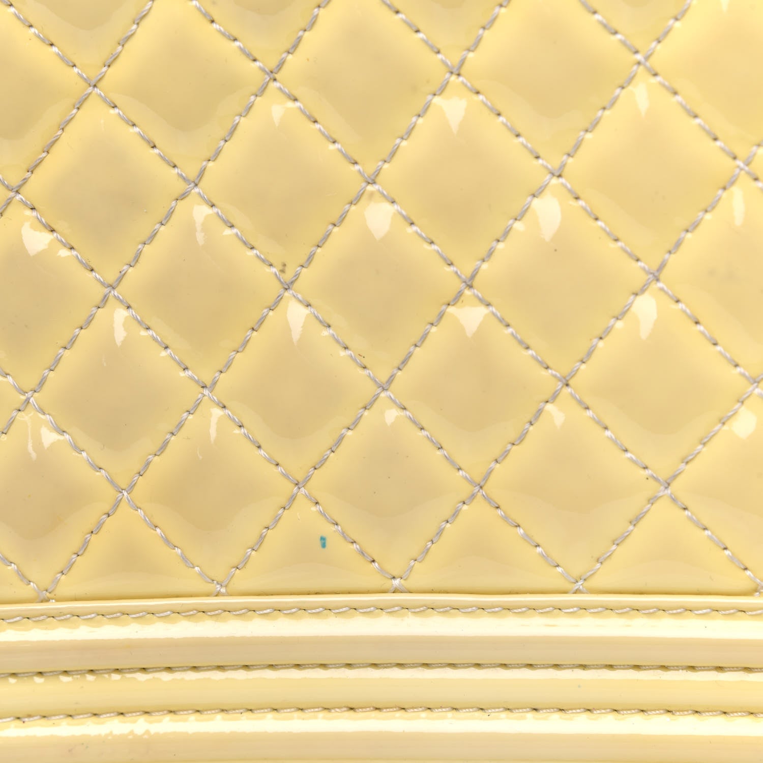 Chanel Patent Quilted Large Boy Flap White 14 of 15