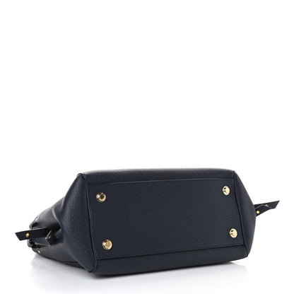 Louis Vuitton Veau Nuage Milla MM Black Beige 4 of 9