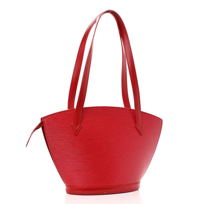 Louis Vuitton Epi Saint Jacques PM Long Straps Red 3 of 10