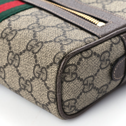 Gucci GG Supreme Monogram Small Ophidia Belt Bag 65 26 Dark Brown 10 of 10