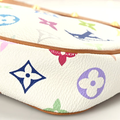Louis Vuitton Monogram Multicolor Pochette Accessories White 10 of 10