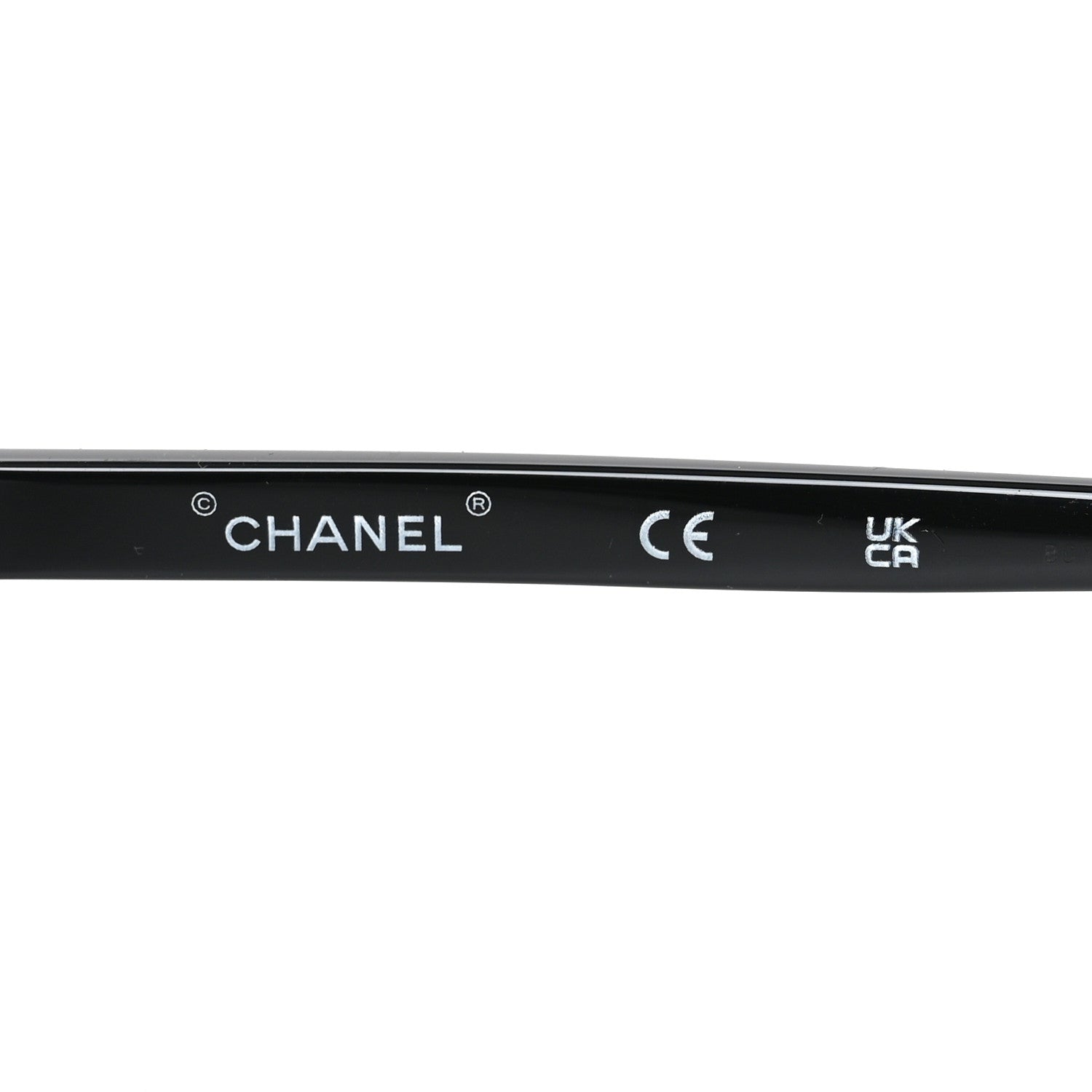 Chanel Acetate Oval Sunglasses 71571A Black 5 of 6