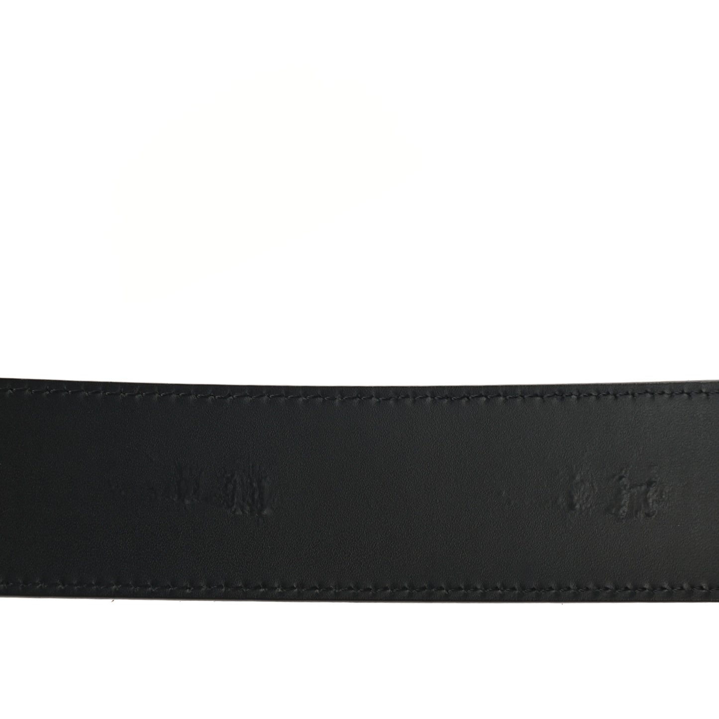 Suede Calfskin Mini Damier 40mm LV Initiales Belt 90 36 Moka