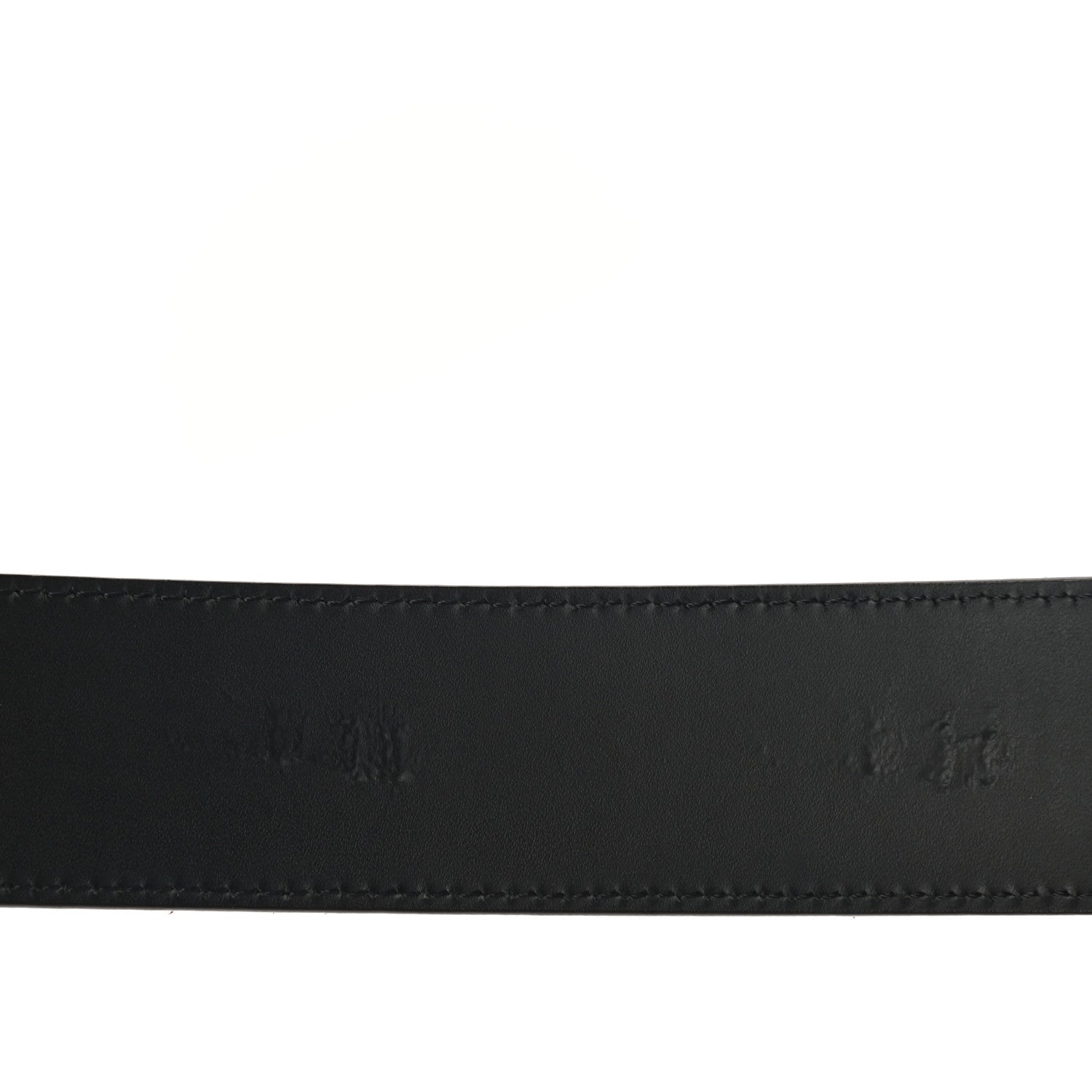 Louis Vuitton Suede Calfskin Mini Damier 40mm LV Initiales Belt 90 36 Moka 3 of 9