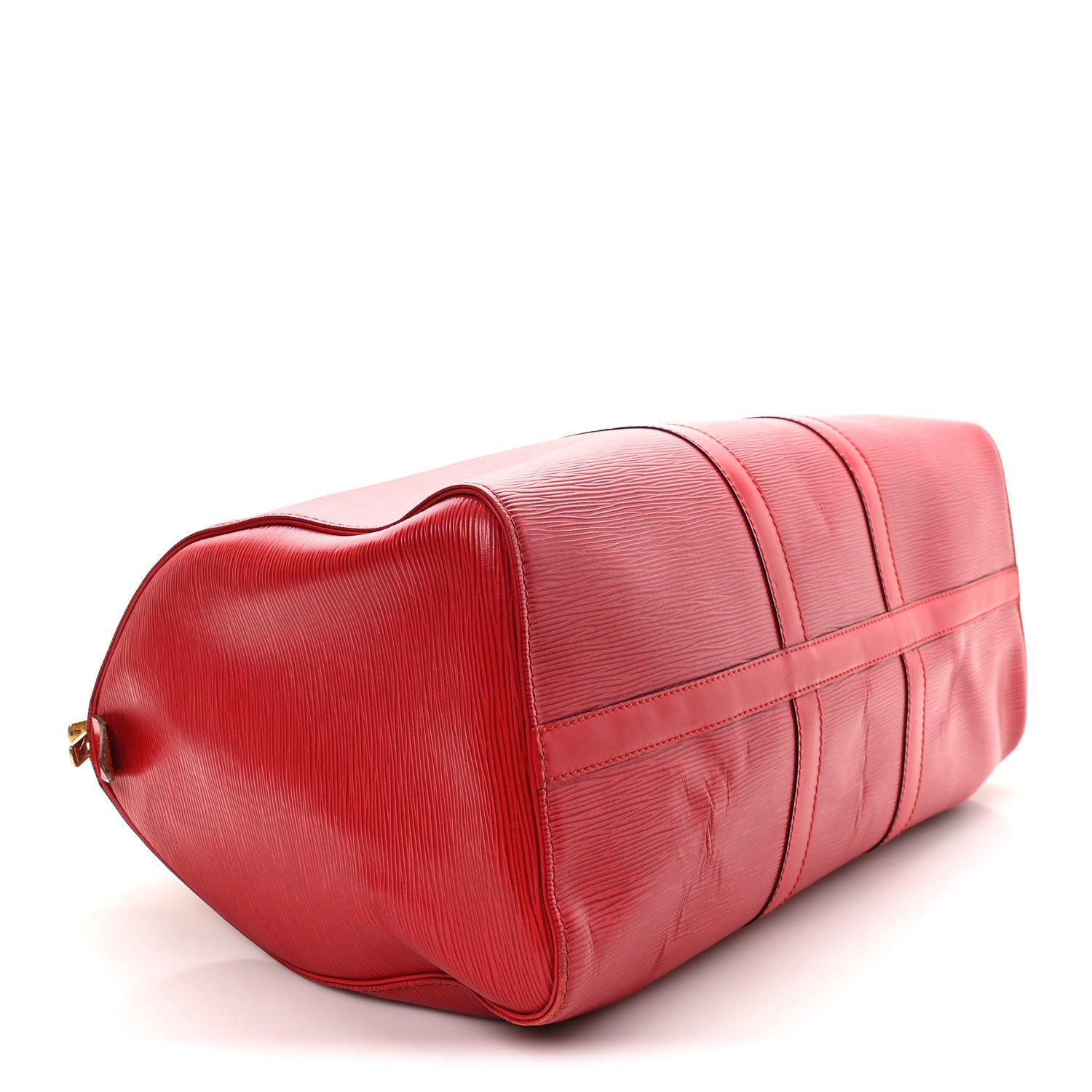 Louis Vuitton Epi Keepall 45 Castillan Red 3 of 15