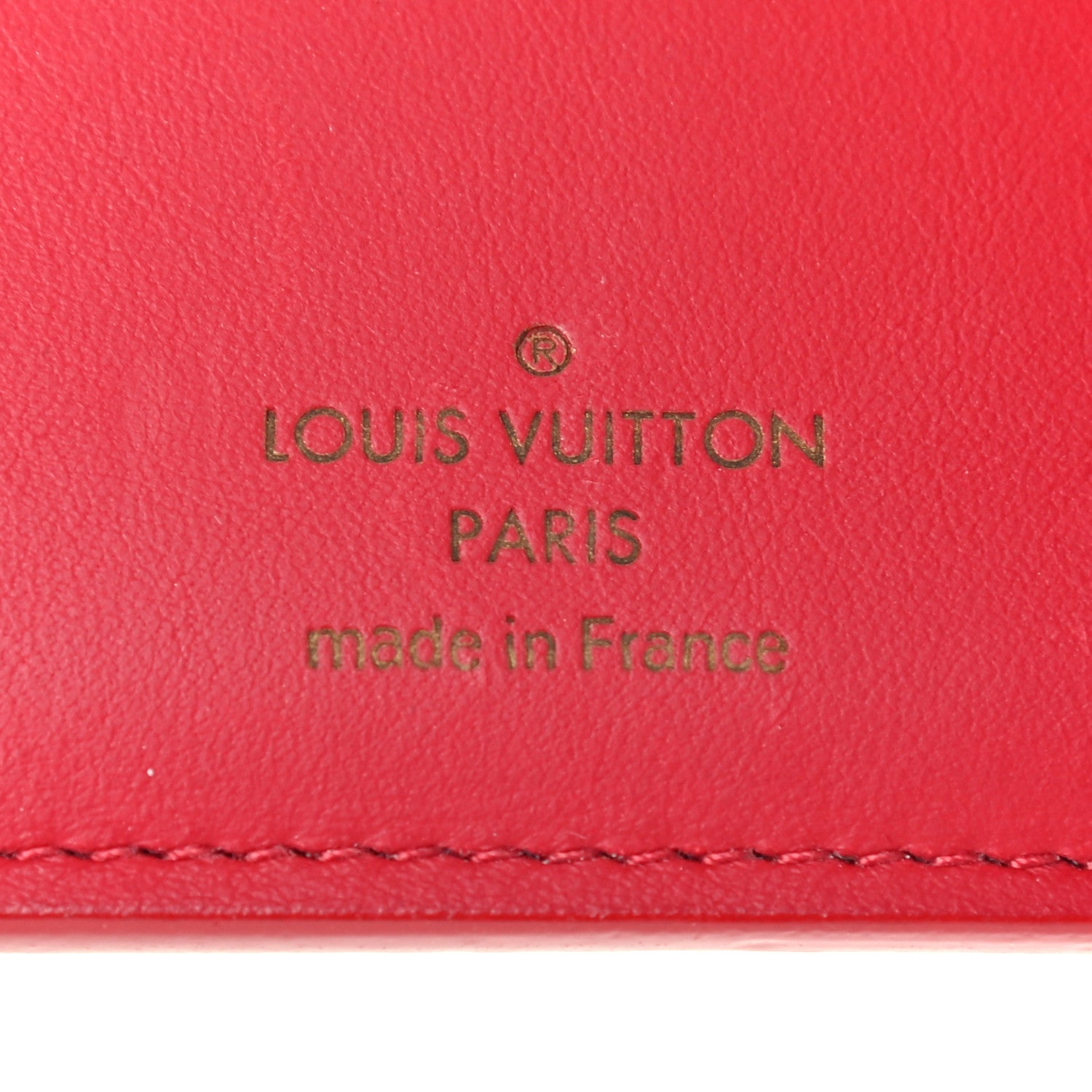 Louis Vuitton Taurillon Capucines Compact Wallet Rubis 6 of 7