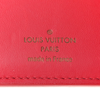 Louis Vuitton Taurillon Capucines Compact Wallet Rubis 6 of 7