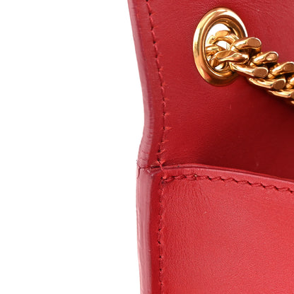 Saint Laurent Smooth Calfskin Medium Classic Monogram Kate Tassel Satchel New Lipstick 11 of 16