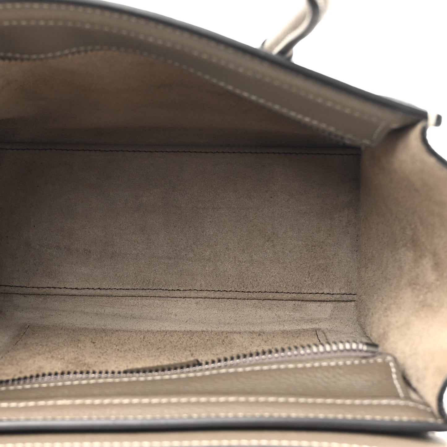 Drummed Calfskin Nano Luggage Souris