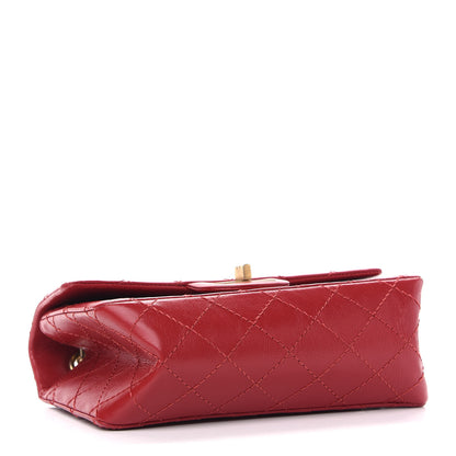 Chanel Aged Calfskin Quilted 2.55 Reissue Mini Flap Red 4 of 9