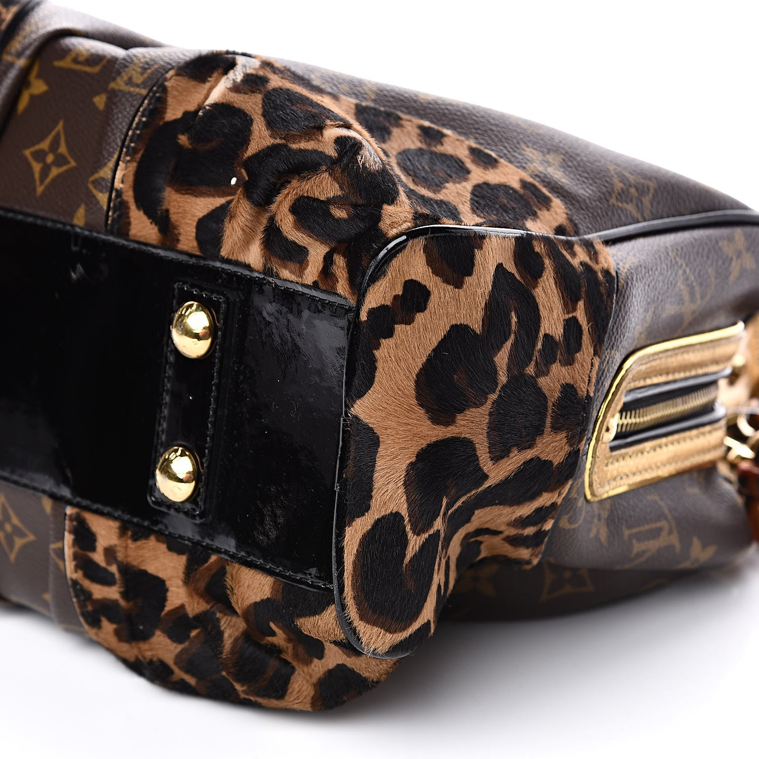 Louis Vuitton Monogram Leopard Adele 10 of 13