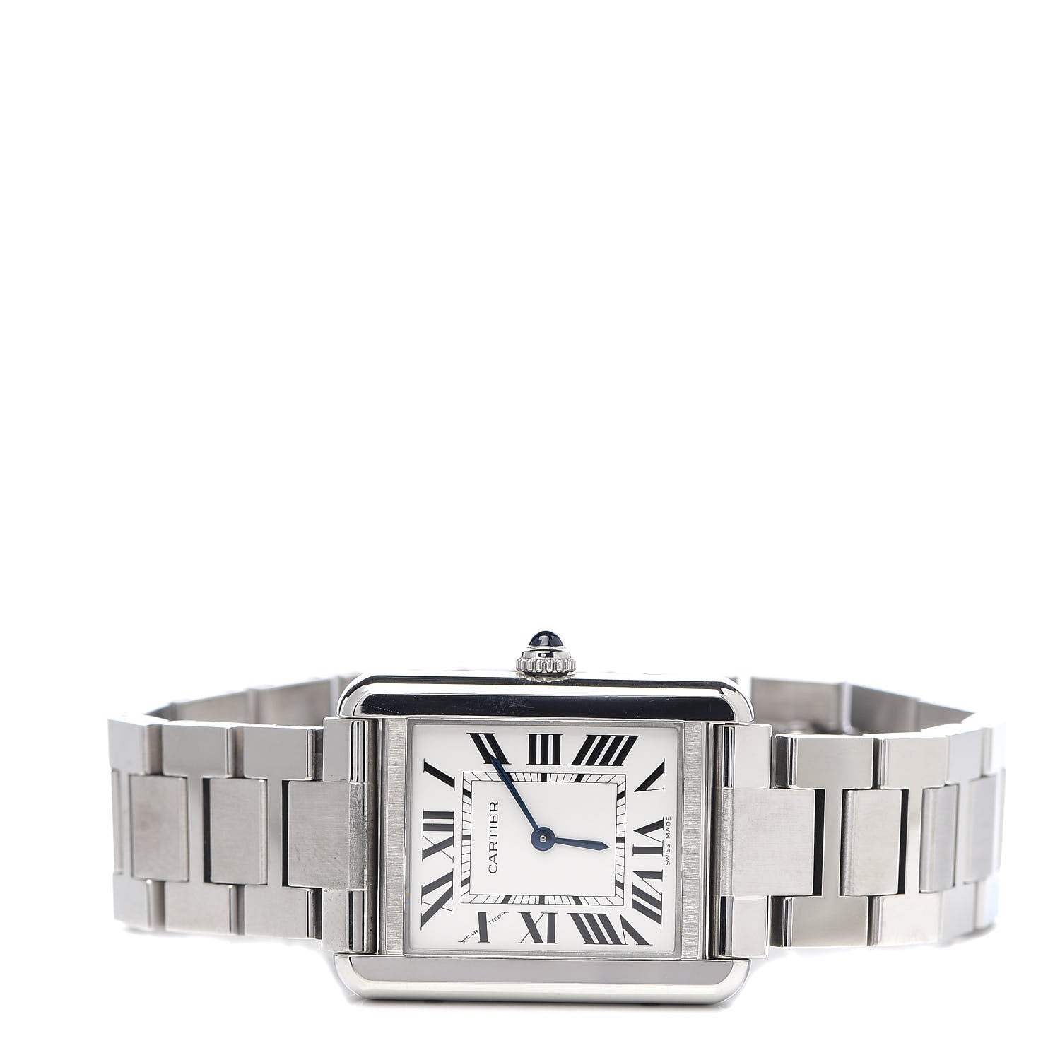 Cartier Stainless Steel 24mm Tank Solo Quartz Watch 3 of 7