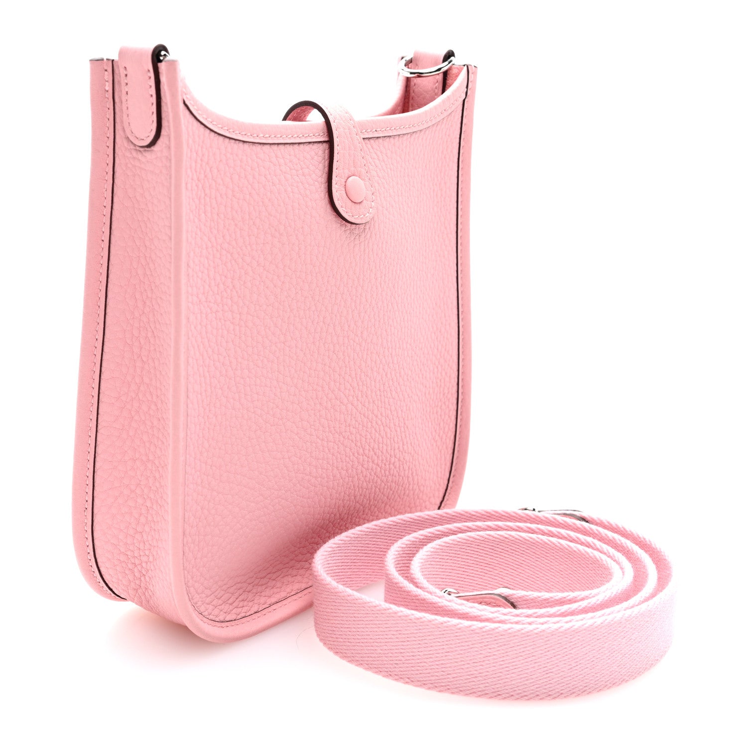 Hermes Taurillon Clemence Evelyne TPM Rose Sakura 2 of 10