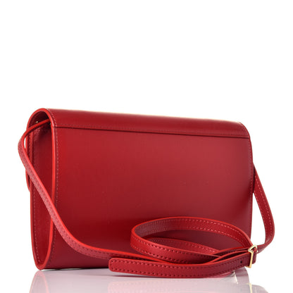 Celine Smooth Calfskin Tassels Wallet On Strap Red 3 of 8