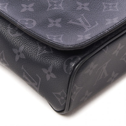 Louis Vuitton Monogram Eclipse District PM Black 6 of 8